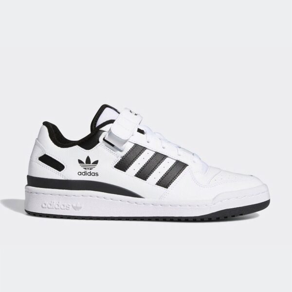 آدیداس فروم لو سفید مشکی adidas Forum Low White Black