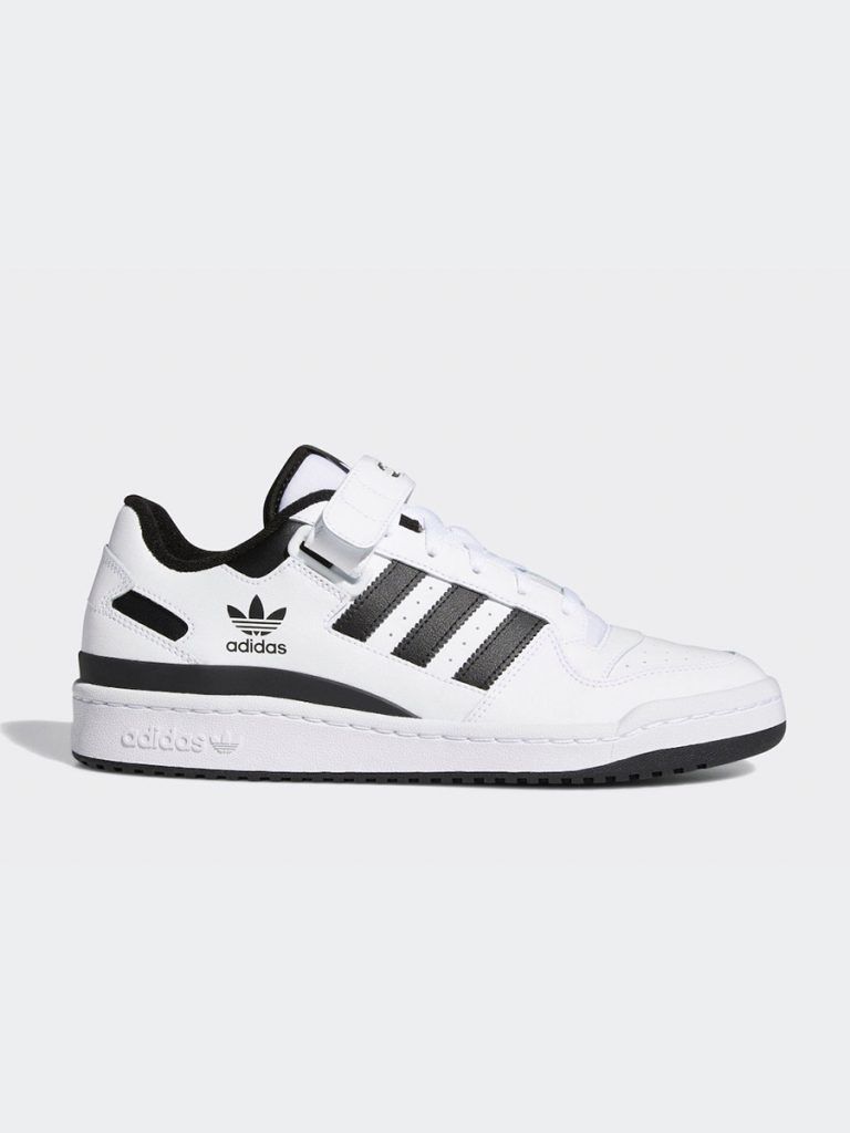 آدیداس فروم لو سفید مشکی adidas Forum Low White Black