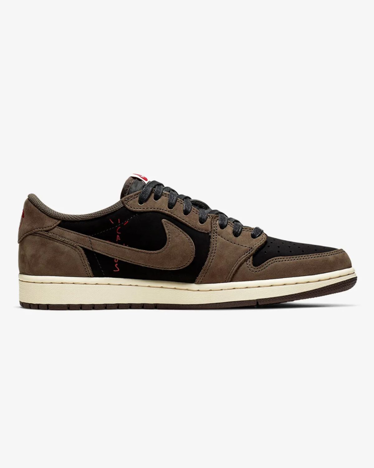 ایرجردن 1 لو تراویس اسکات موکا / Air Jordan 1 Retro Low Travis Scott Mocha