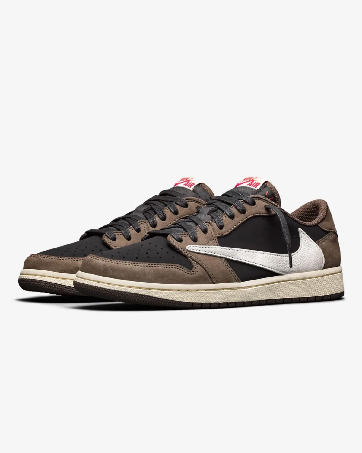 ایرجردن 1 لو تراویس اسکات موکا / Air Jordan 1 Retro Low Travis Scott Mocha