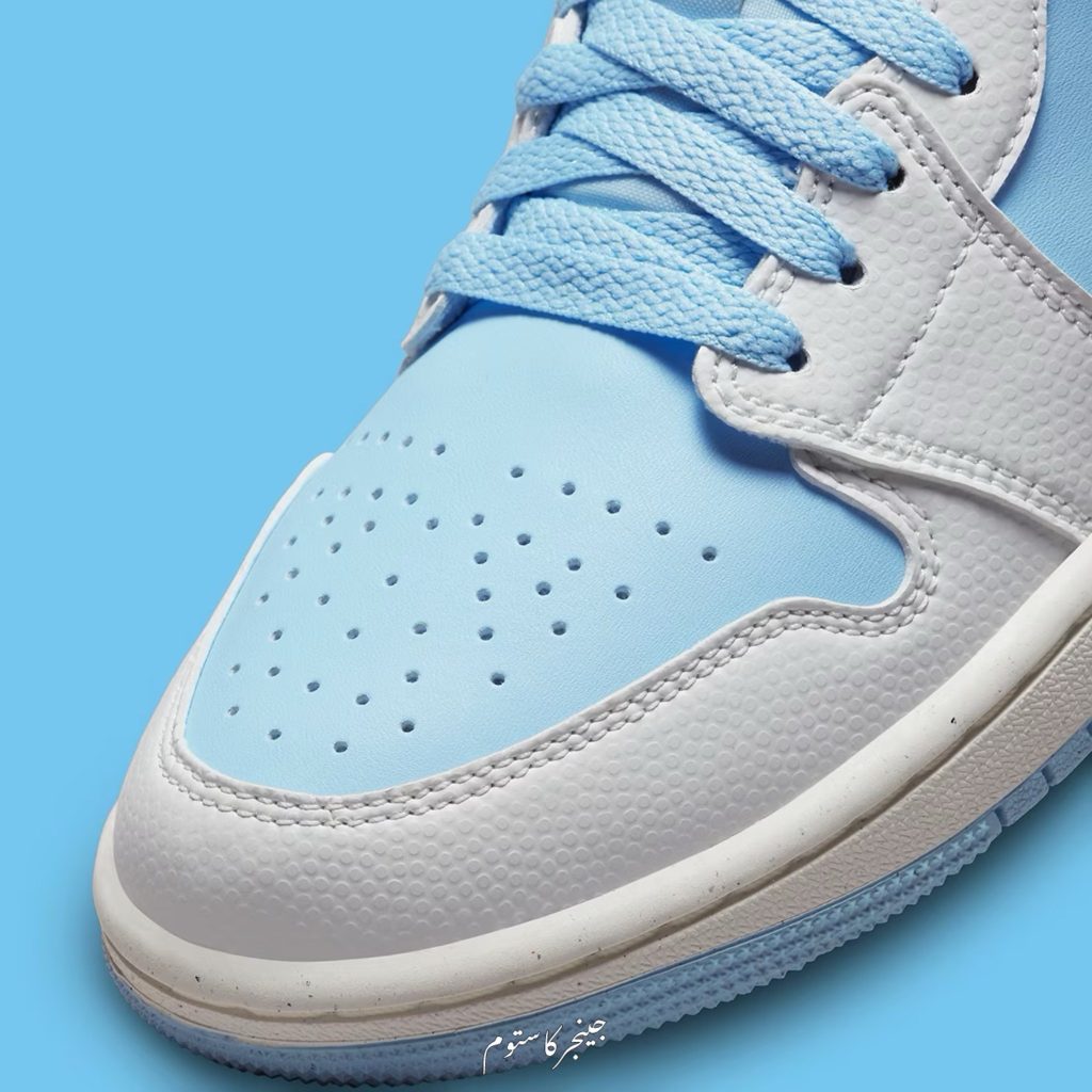 ایرجردن 1 ریورس آیس بلو / Air Jordan 1 Low Reverse Ice Blue