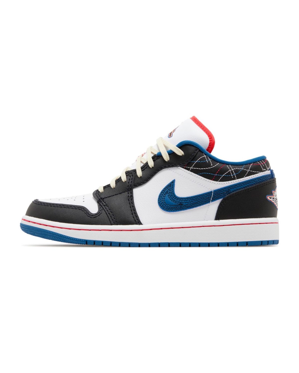 ایرجردن 1 لو اینداستریال بلو سِشیکو / Air Jordan 1 Low INDUSTRIAL BLUE SASHIKO