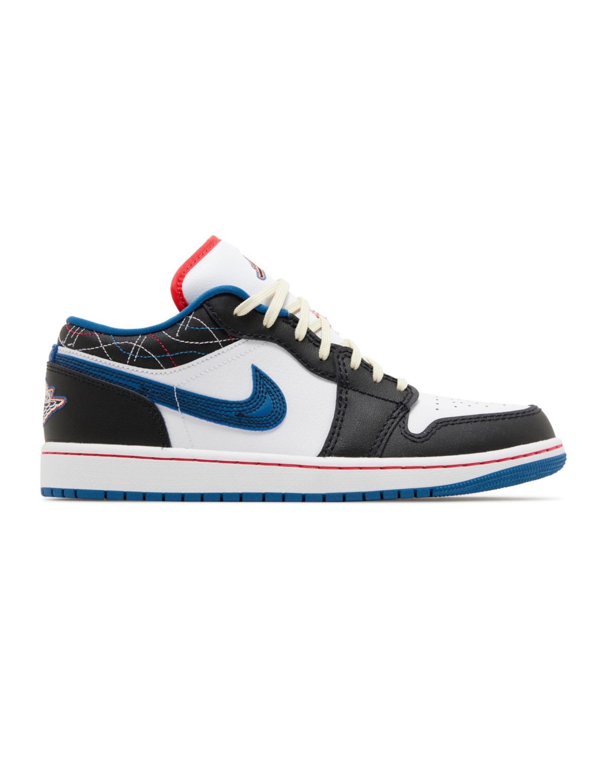 ایرجردن 1 لو اینداستریال بلو سِشیکو / Air Jordan 1 Low INDUSTRIAL BLUE SASHIKO