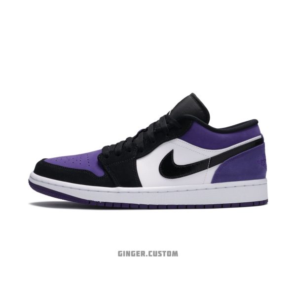 ایرجردن 1 لو کرت بنفش / Air Jordan 1 Low Court Purple