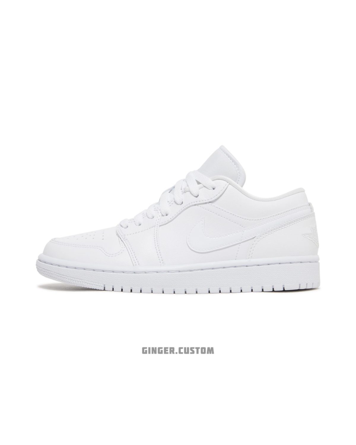 ایرجردن 1 لو تریپل سفید / Air Jordan 1 Low Triple White