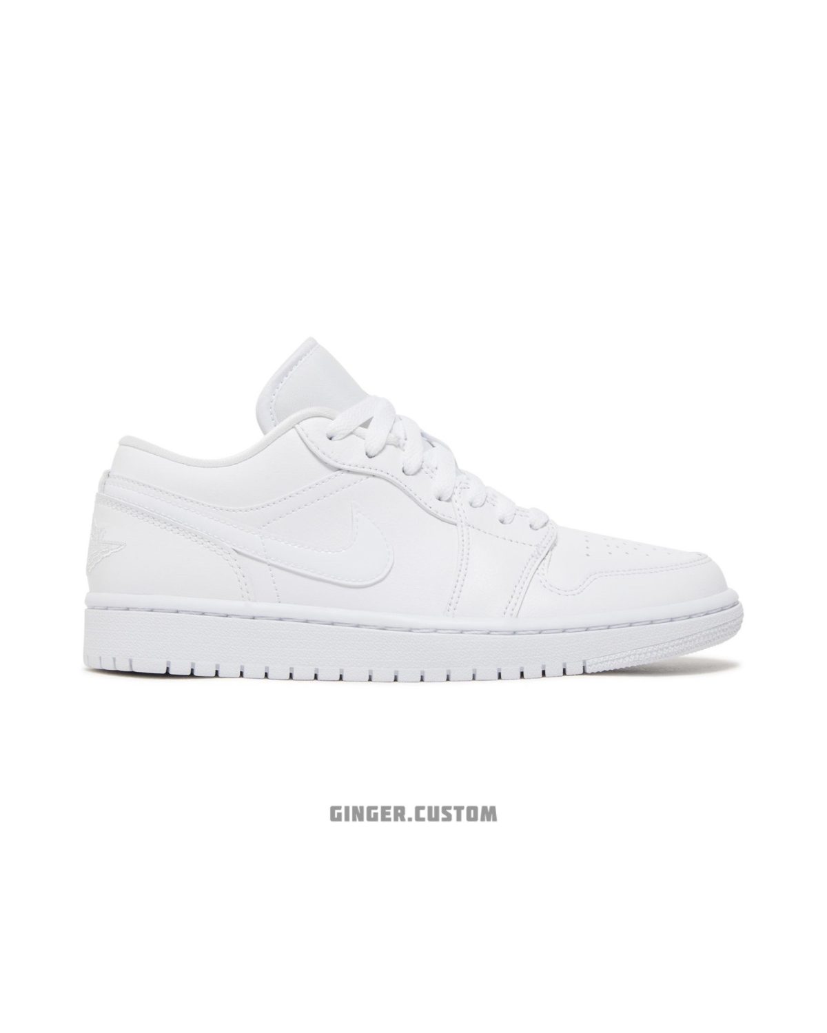 ایرجردن 1 لو تریپل سفید / Air Jordan 1 Low Triple White