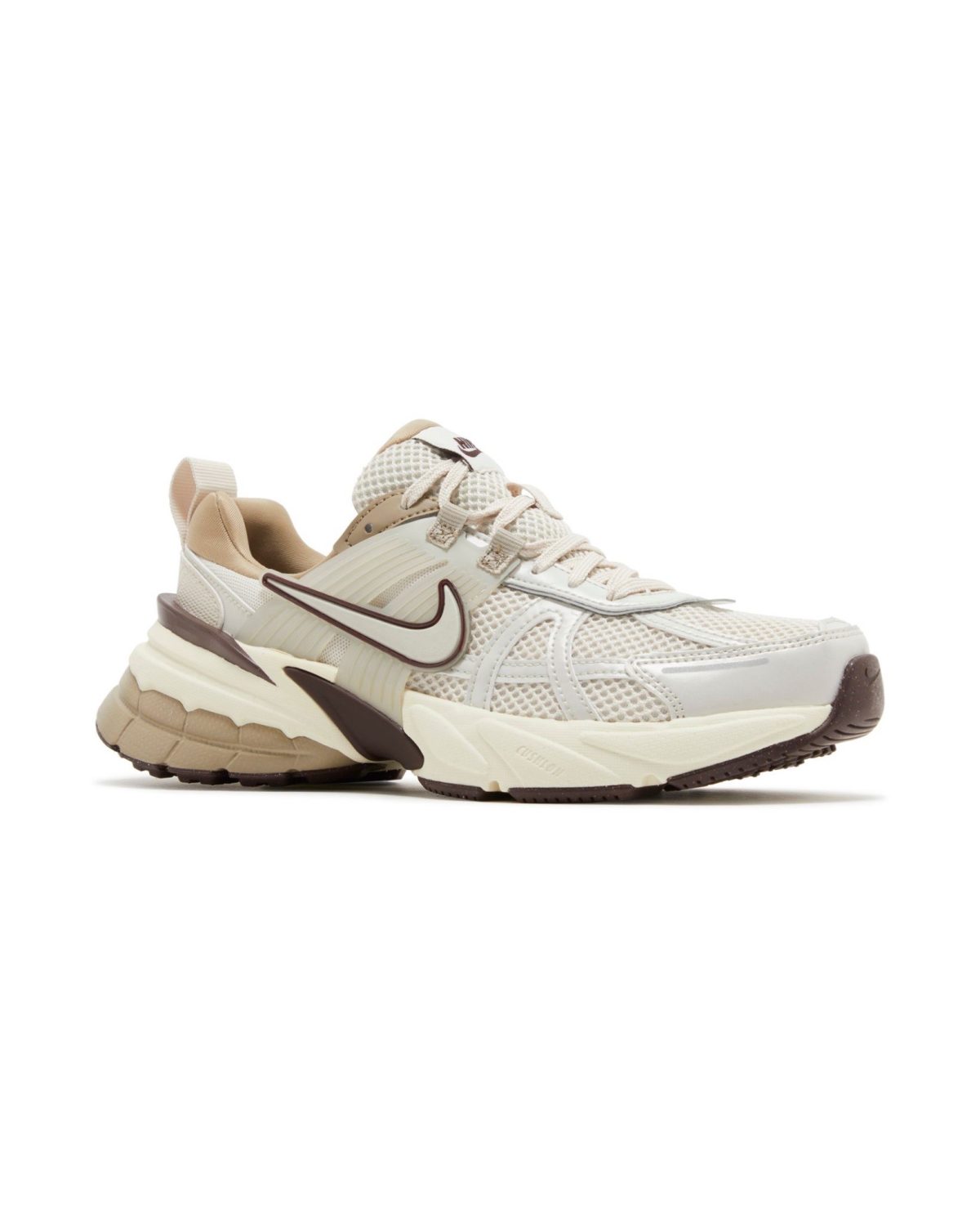 نایک V2K ران قهوه‌ای چوبی روشن / Nike V2K Run Light Orewood Brown