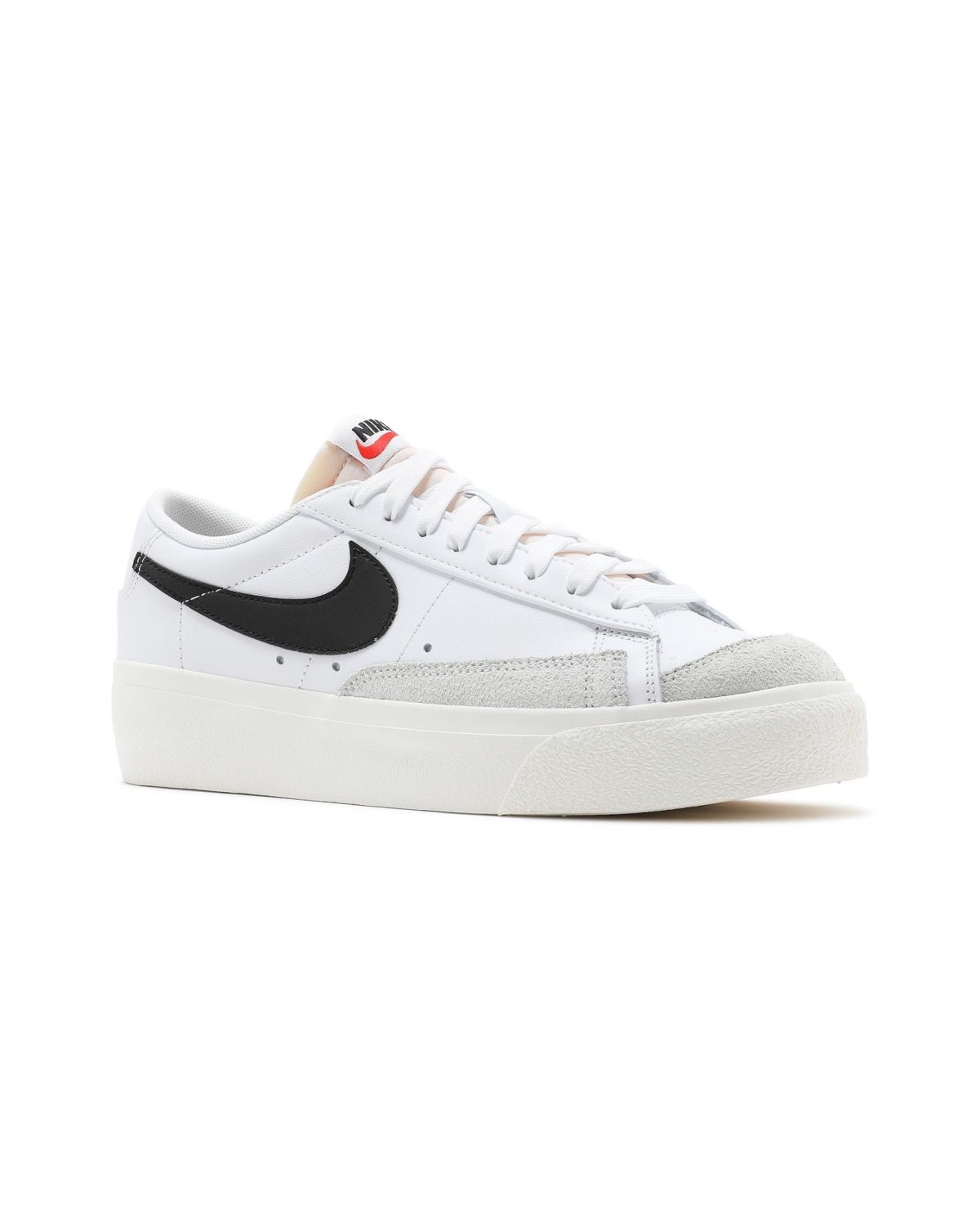 نایک بلیزر لو پلتفرم سفید مشکی / Nike Blazer Low Platform White Black