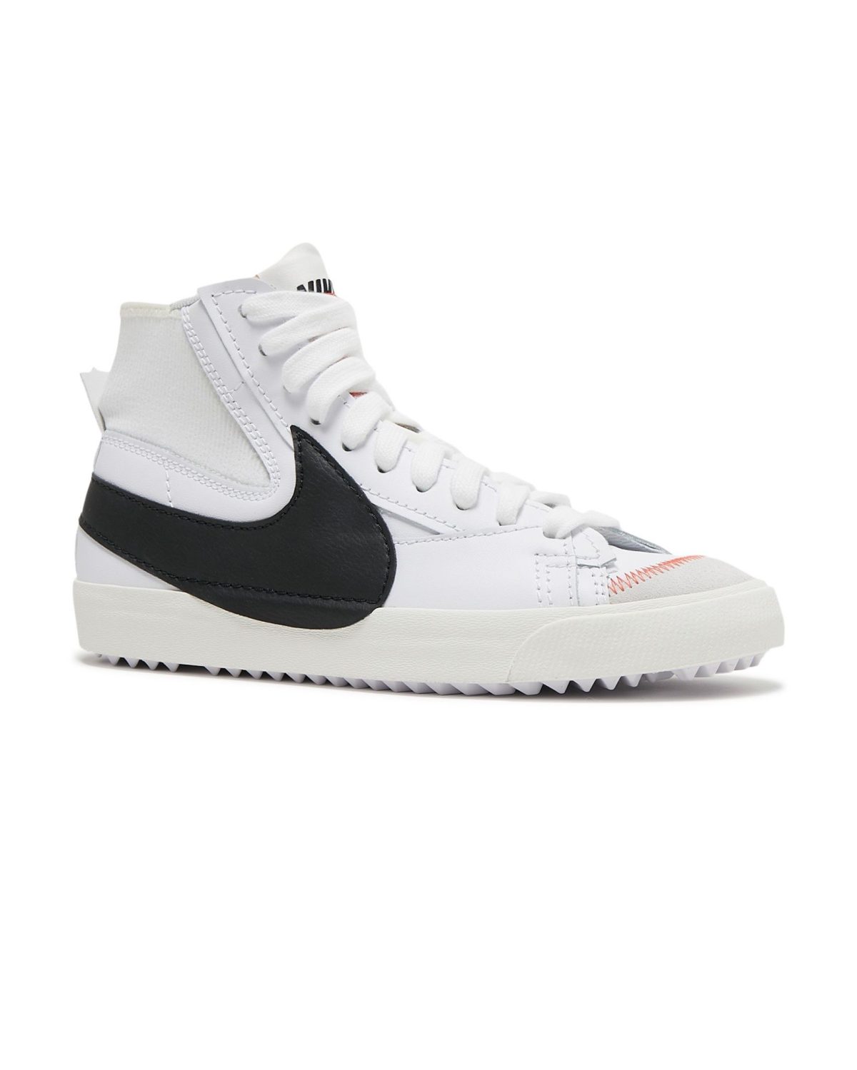 نایک بلیزر مید 77 جامبو سفید مشکی / Nike Blazer Mid 77 Jumbo White Black