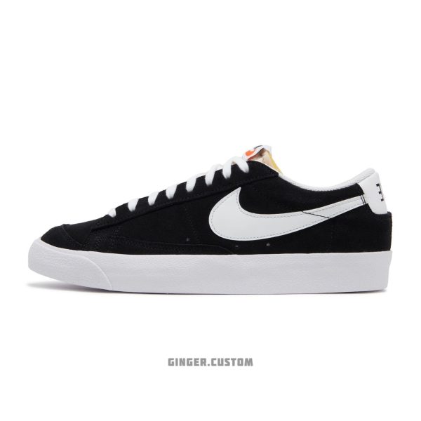 نایک بلیزر لو 77 مشکی سفید / Nike Blazer Low 77 Suede Black White