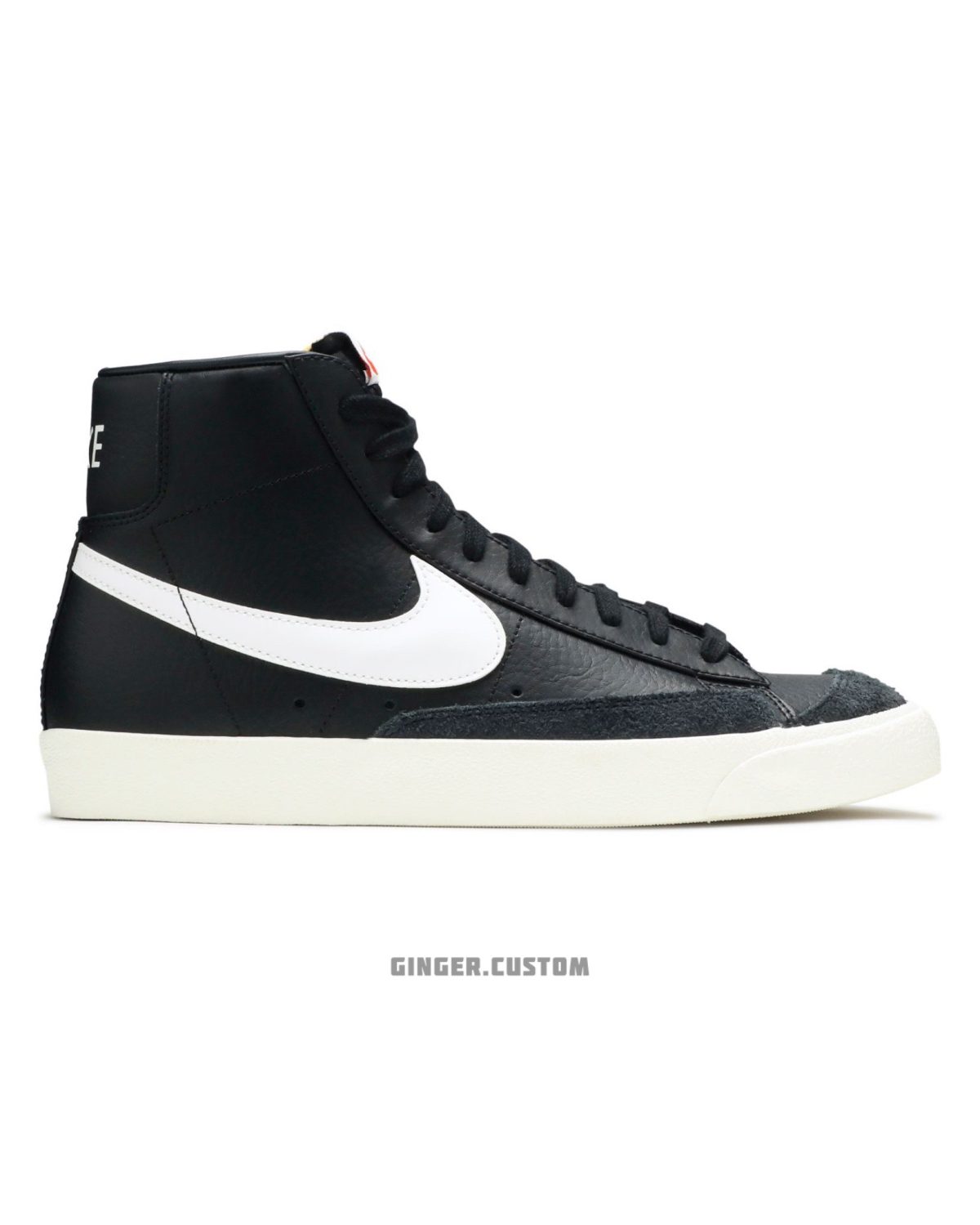 نایک بلیزر مید 77 وینتیج مشکی / Nike Blazer Mid 77 Vintage Black Sail