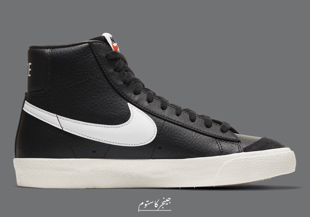 نایک بلیزر مید 77 وینتیج مشکی / Nike Blazer Mid 77 Vintage Black Sail