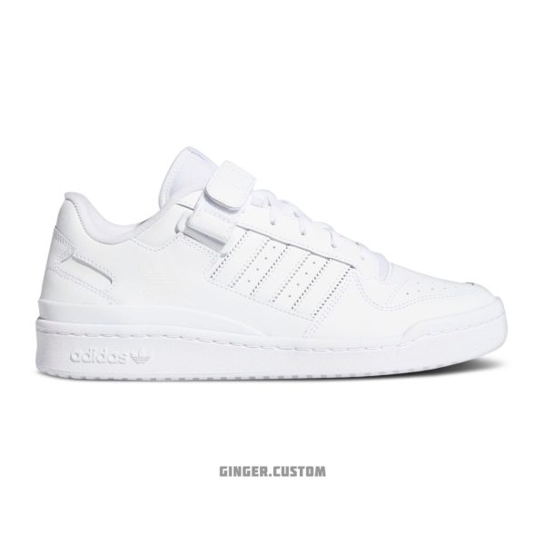 آدیداس فروم لو تریپل سفید / adidas Forum Low Triple White