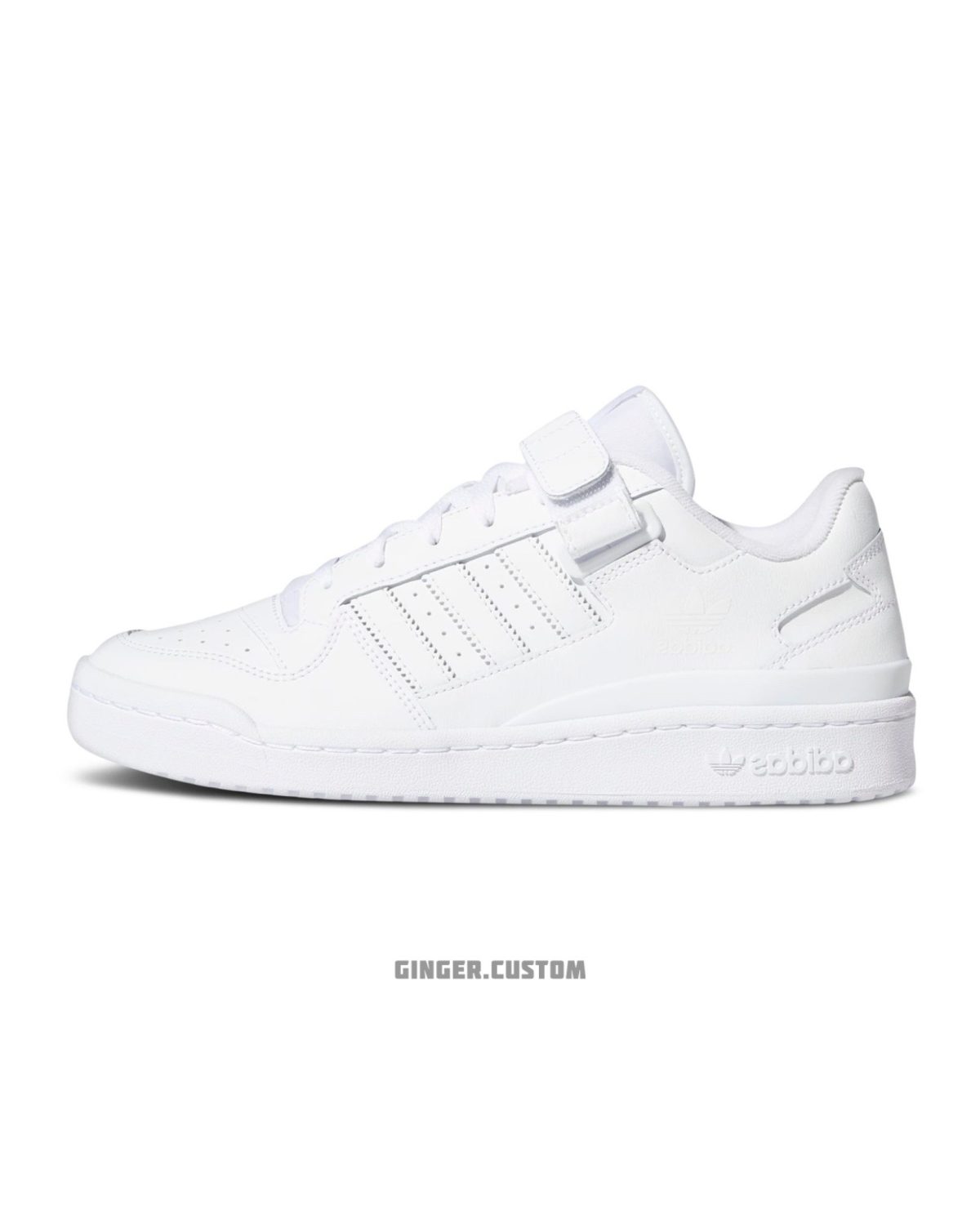 آدیداس فروم لو تریپل سفید / adidas Forum Low Triple White