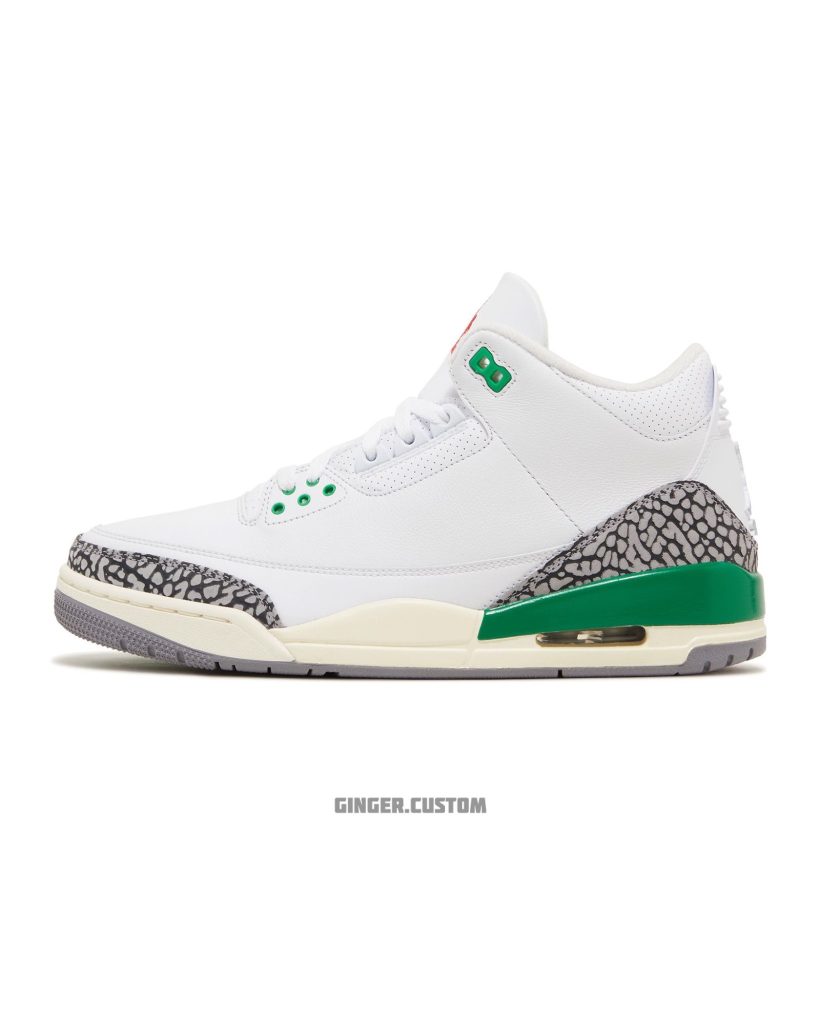ایرجردن 3 رترو لاکی گرین / Air Jordan 3 Retro Lucky Green
