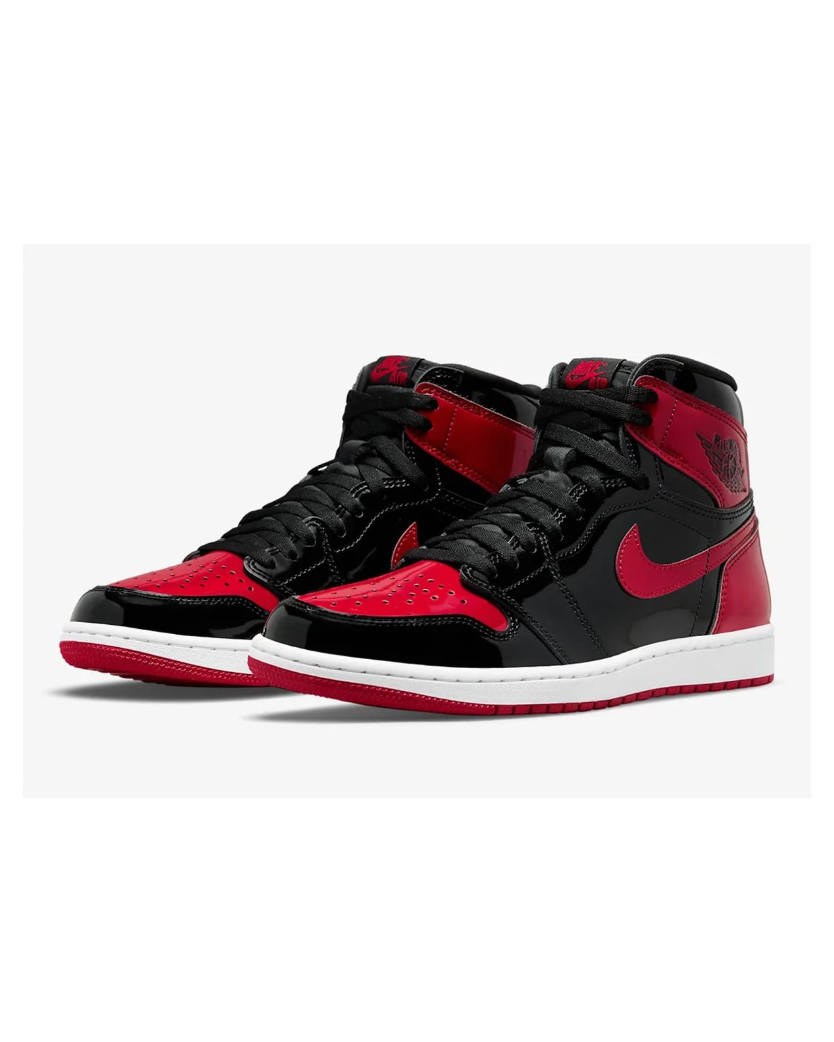 ایرجردن 1 رترو ساقدار اوجی پتنت برد / Air Jordan 1 Retro High OG Patent Bred