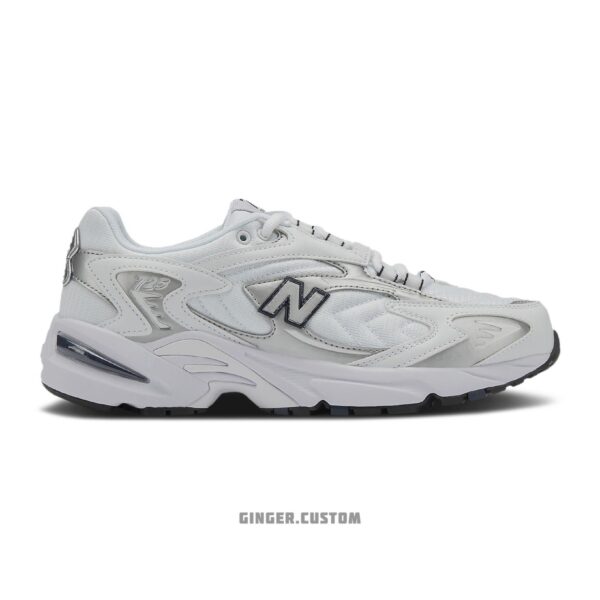 نیوبالانس 725 متالیک نقره ای سفید / New Balance 725 Metalic Silver White