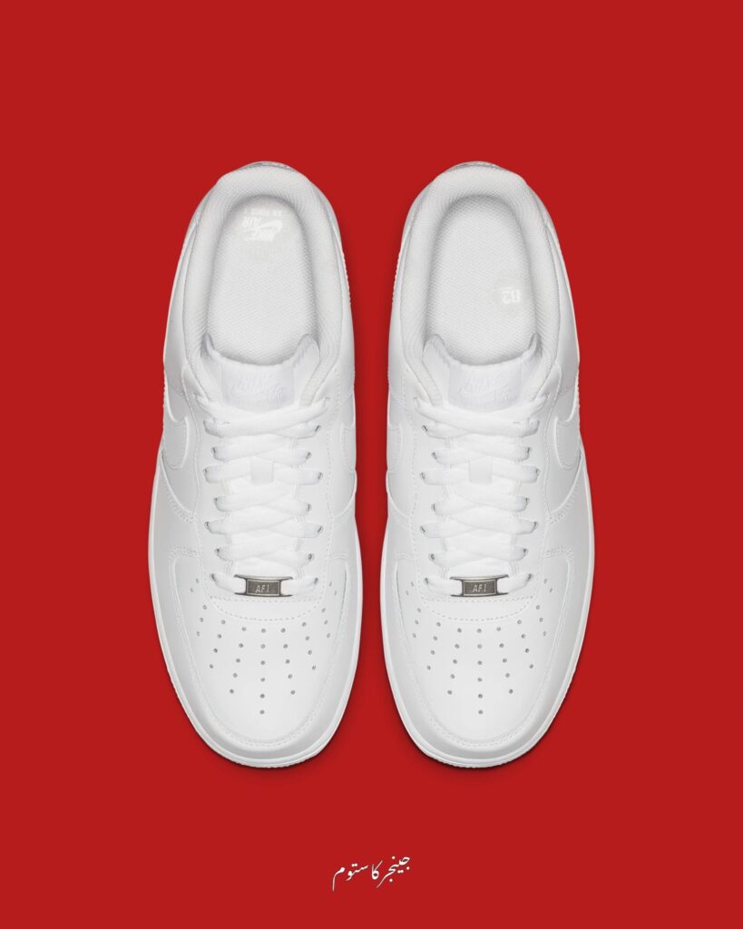 نایک ایرفورس 1 سفید بدون ساق / Nike Air force 1 Low White