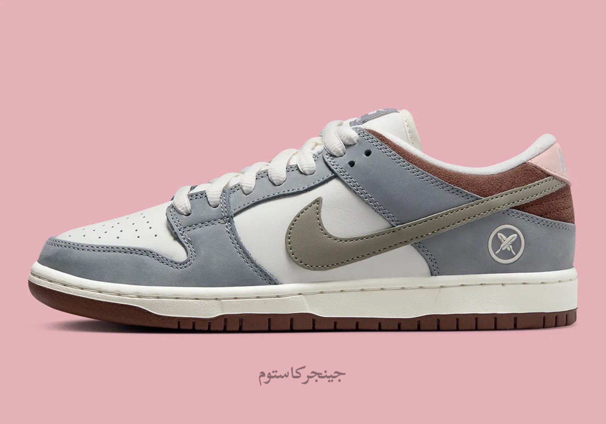 نایک اس بی دانک لو یوتو ولف گری / Nike SB Dunk Low x Yuto Wolf Grey