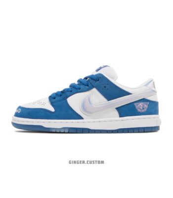 نایک اس بی دانک لو سفید آبی / Nike SB Dunk Low ONE BLOCK AT A TIME