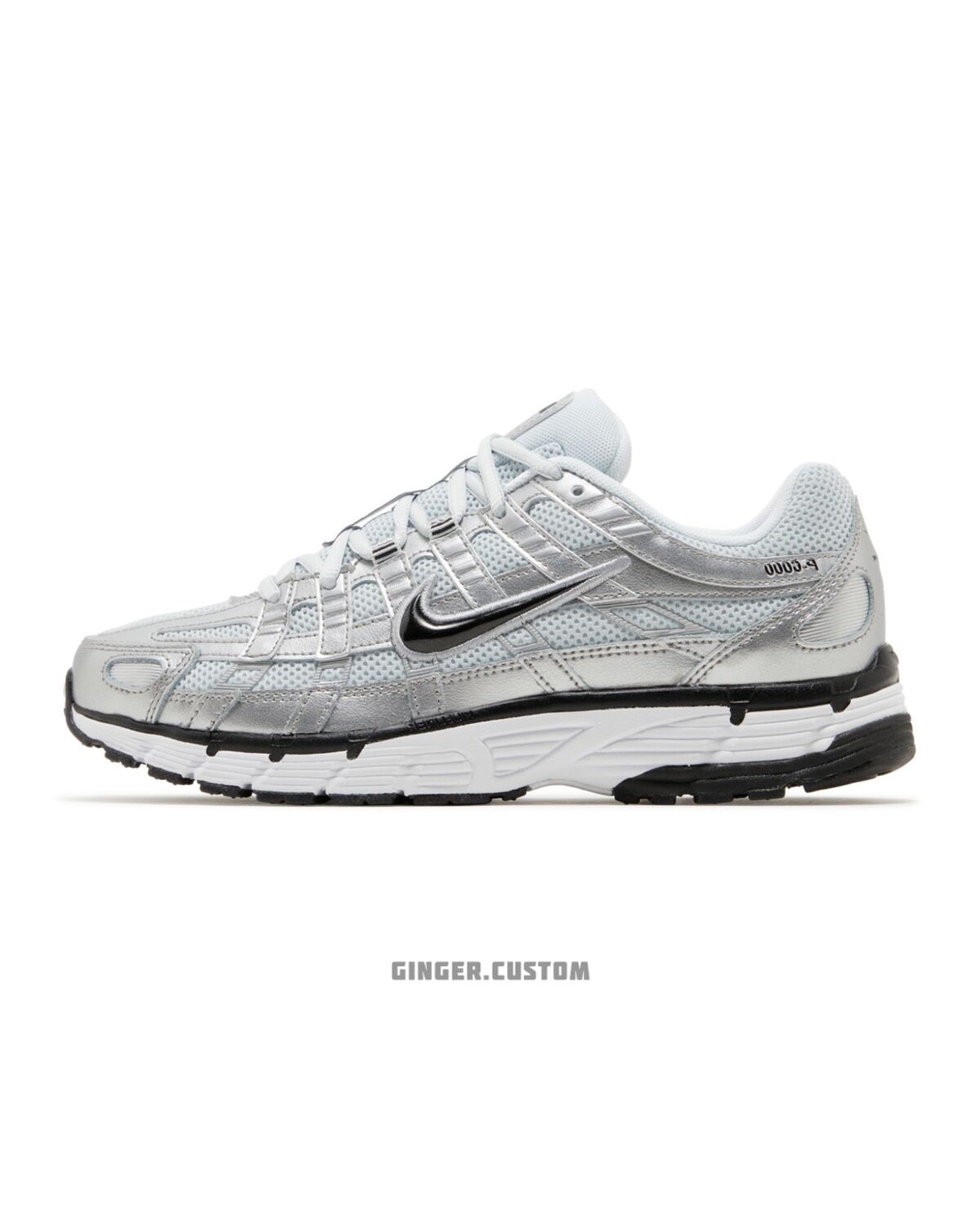 نایک P-6000 متالیک سیلور پیور پلاتینوم / Nike P-6000 Metallic Silver Pure Platinum