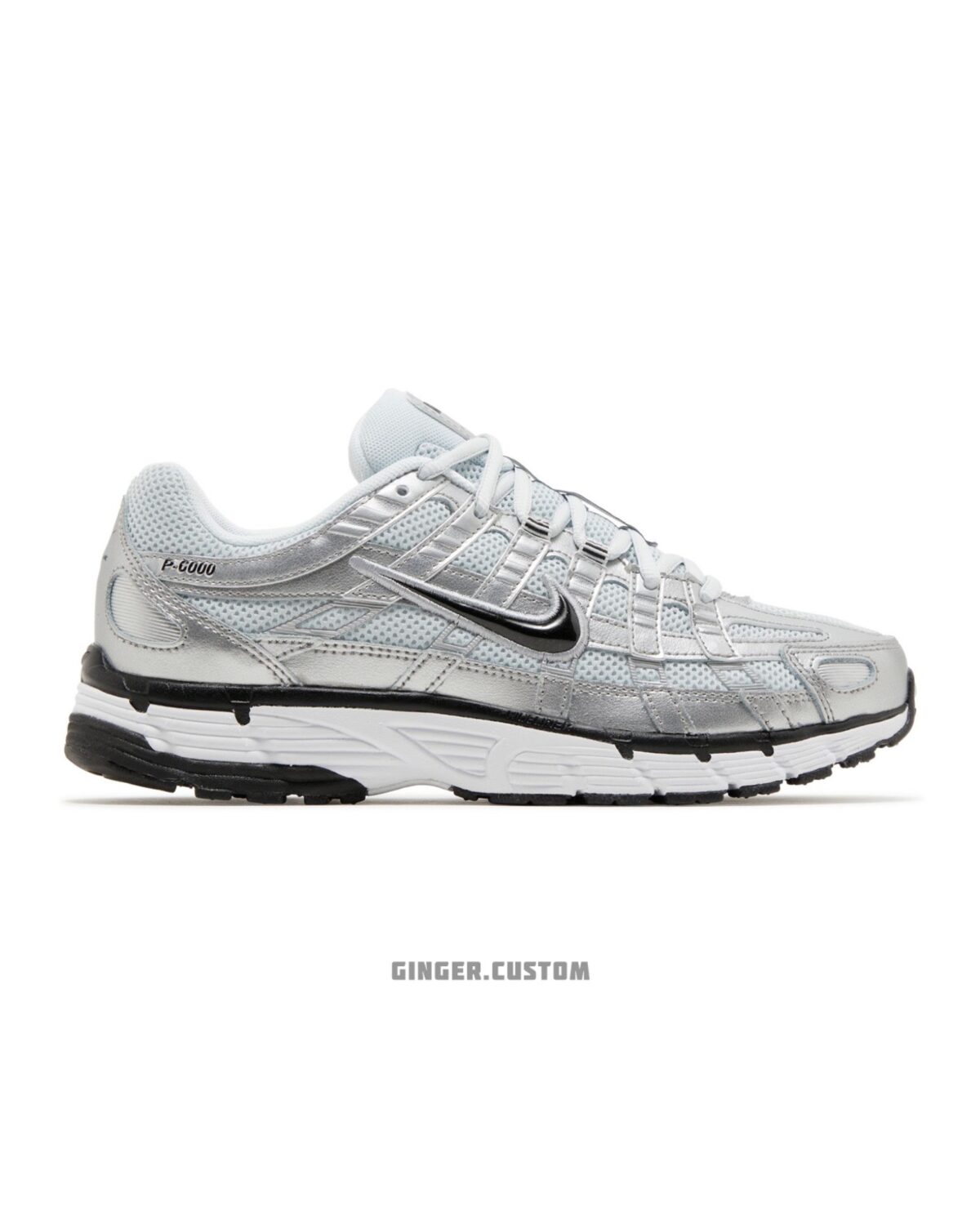 نایک P-6000 متالیک سیلور پیور پلاتینوم / Nike P-6000 Metallic Silver Pure Platinum
