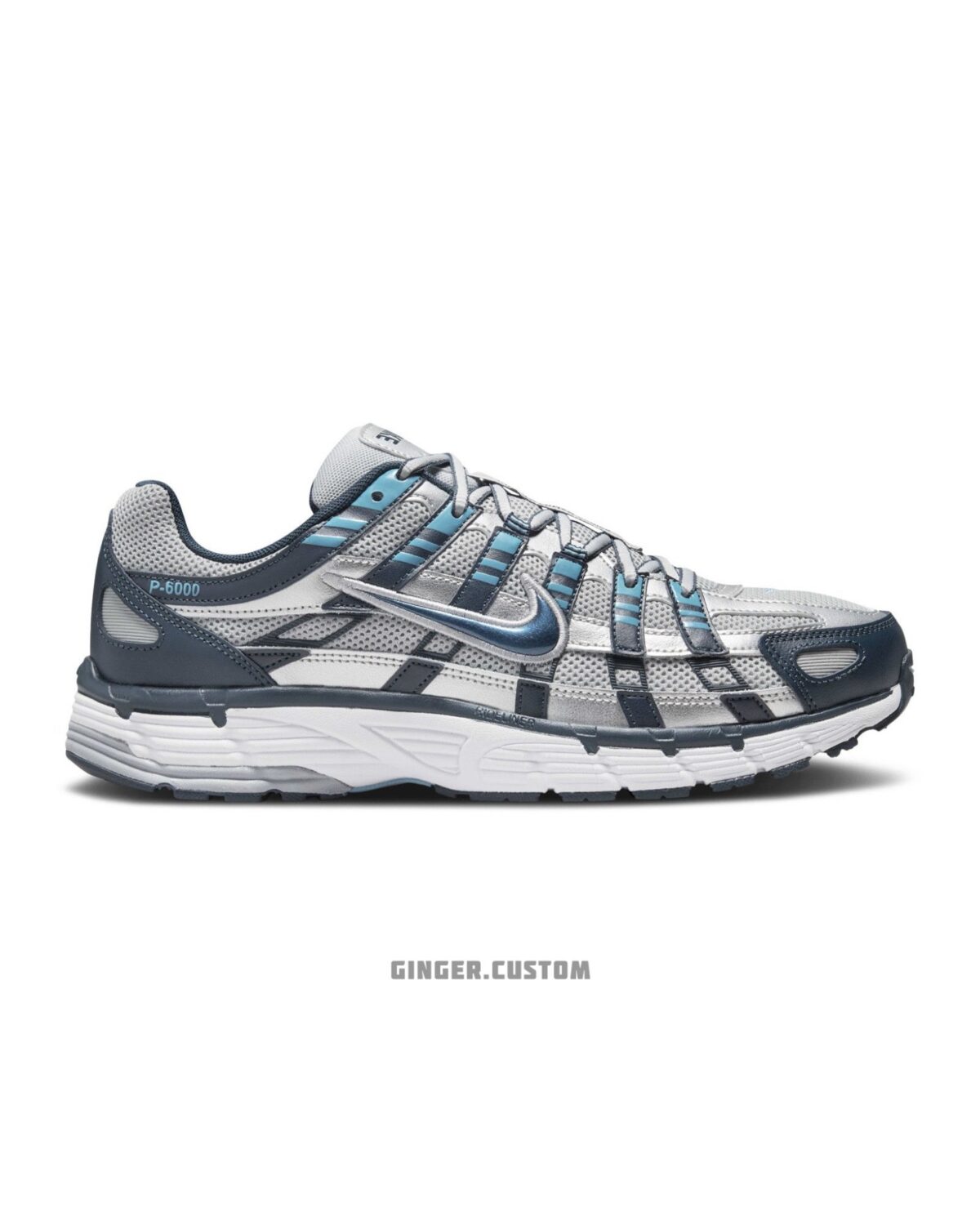 نایک P-6000 ارموری نوی فلت سیلور / Nike P-6000 Armory Navy Flat Silver
