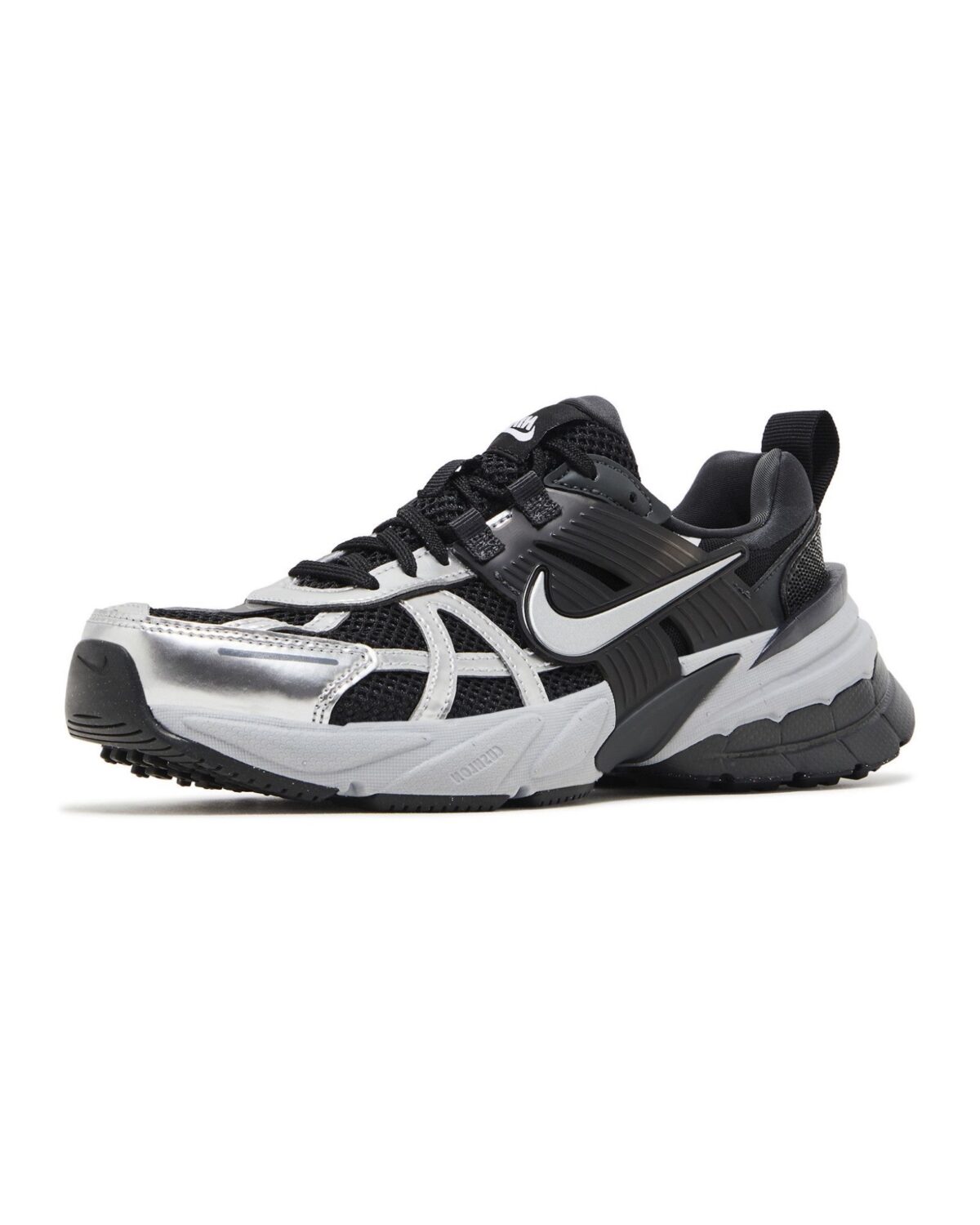 نایک V2K ران مشکی نقره ای متالیک / Nike V2K Run Black Metallic Silver