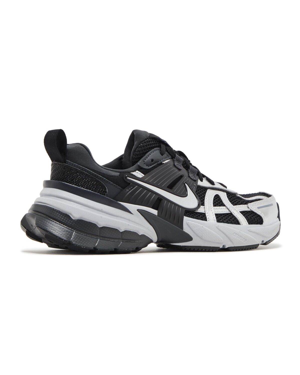 نایک V2K ران مشکی نقره ای متالیک / Nike V2K Run Black Metallic Silver