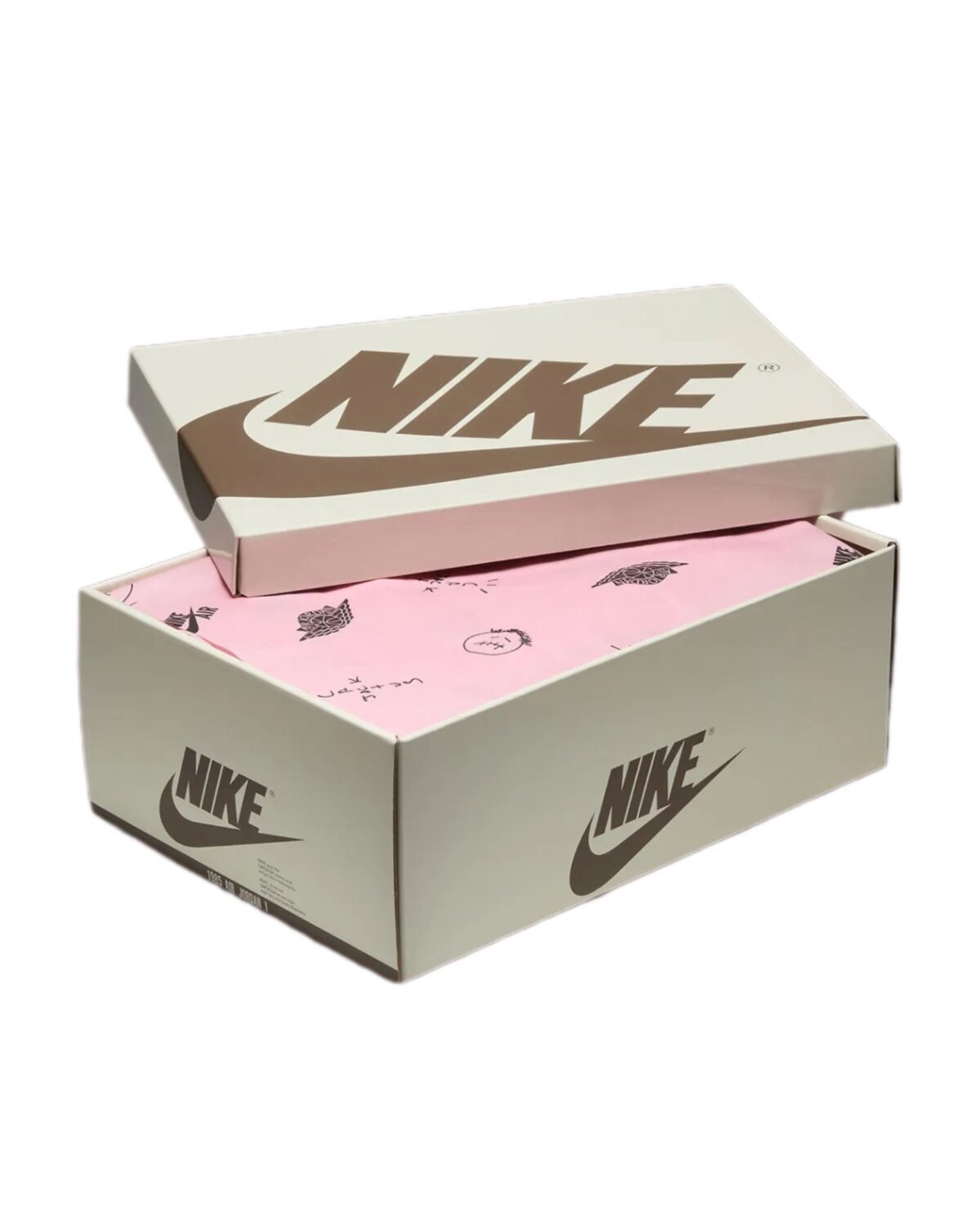 ایرجردن 1 لو تراویس اسکات ولوت براون / Air Jordan 1 Retro Low OG Travis Scott Velvet Brown