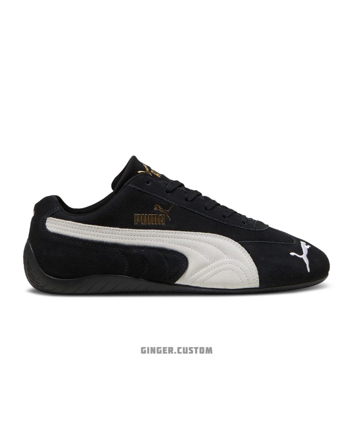 پوما اسپیدکت اوجی مشکی سفید / Puma Speedcat OG Black White