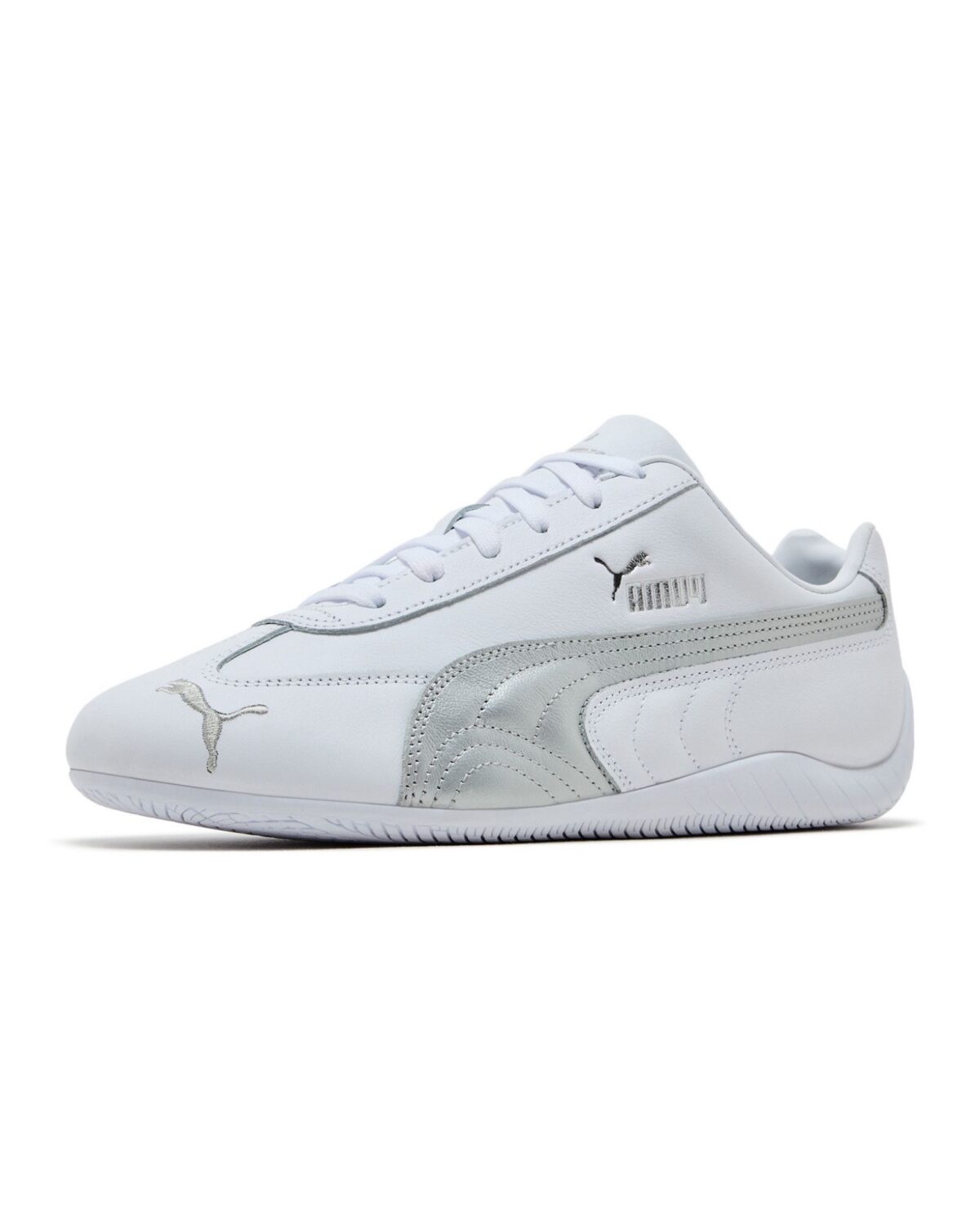 پوما اسپیدکت اوجی سفید نقره ای / Puma Speedcat OG White Silver