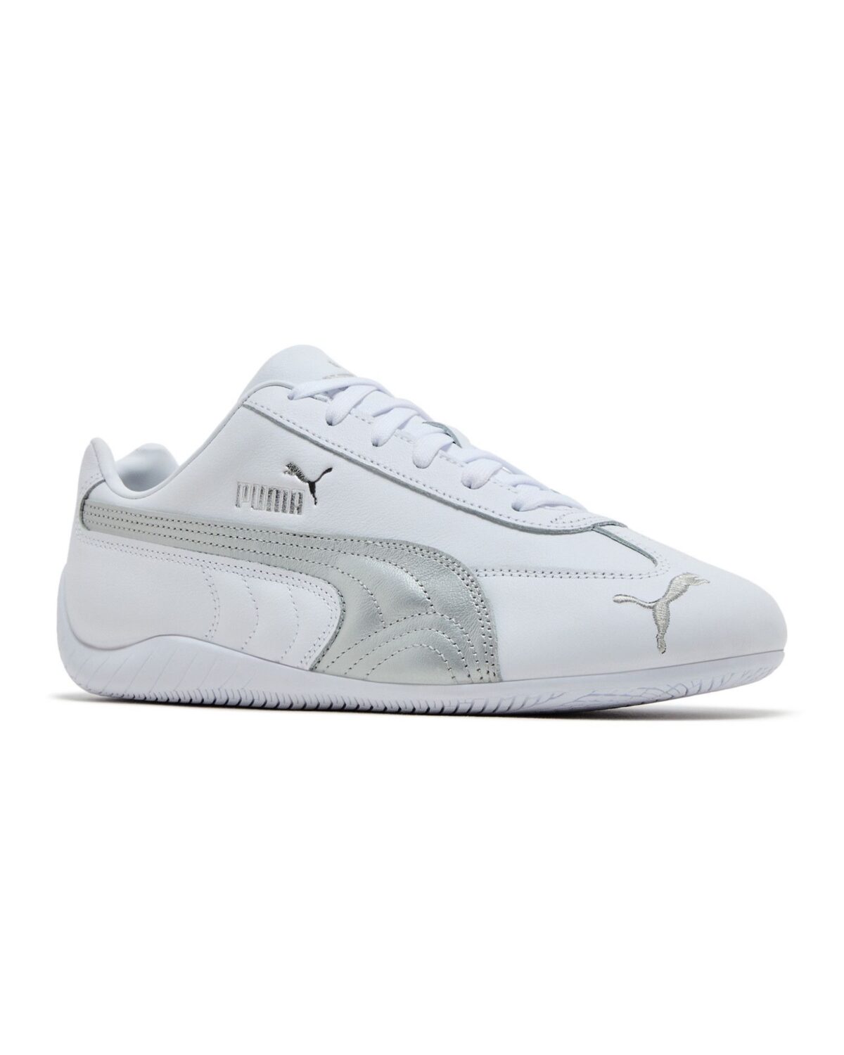 پوما اسپیدکت اوجی سفید نقره ای / Puma Speedcat OG White Silver
