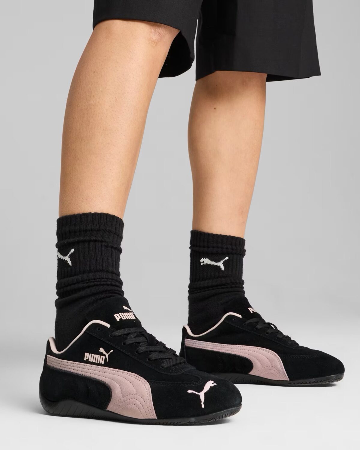 پوما اسپیدکت اوجی بلک ماو مست / Puma Speedcat OG Black Mauve Mist