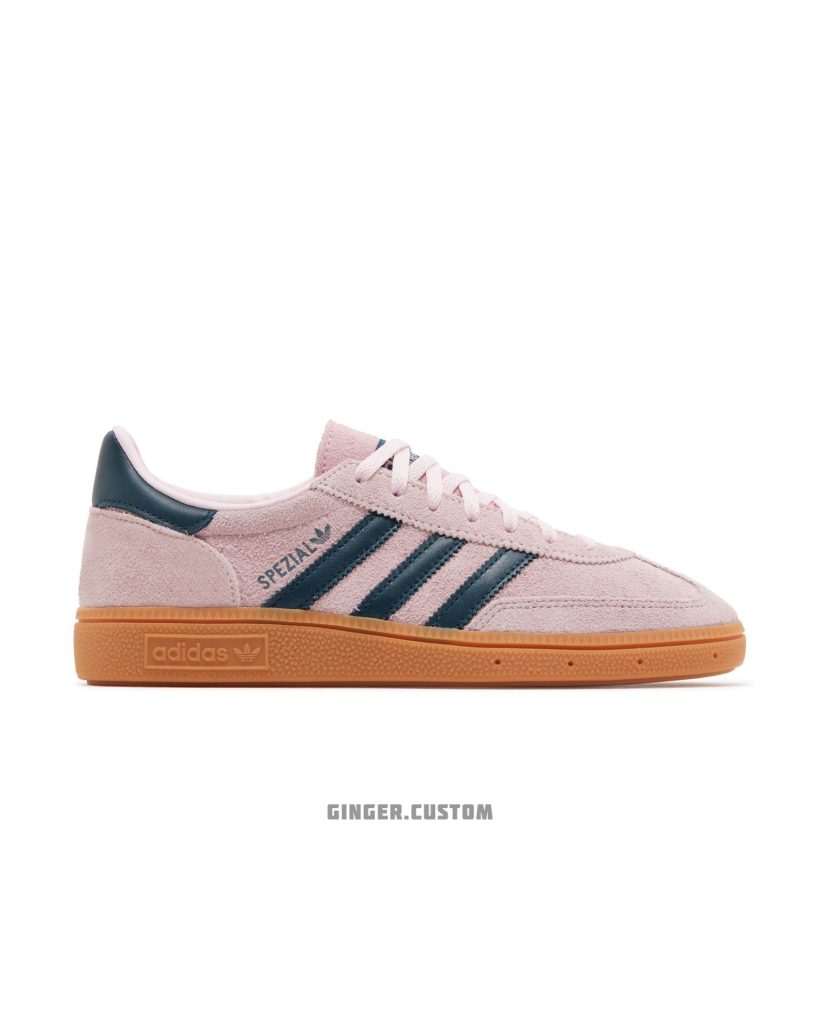 آدیداس اسپزیال هندبال صورتی نایت بلو / adidas Hanball Spezial Clear Pink Arctic Night