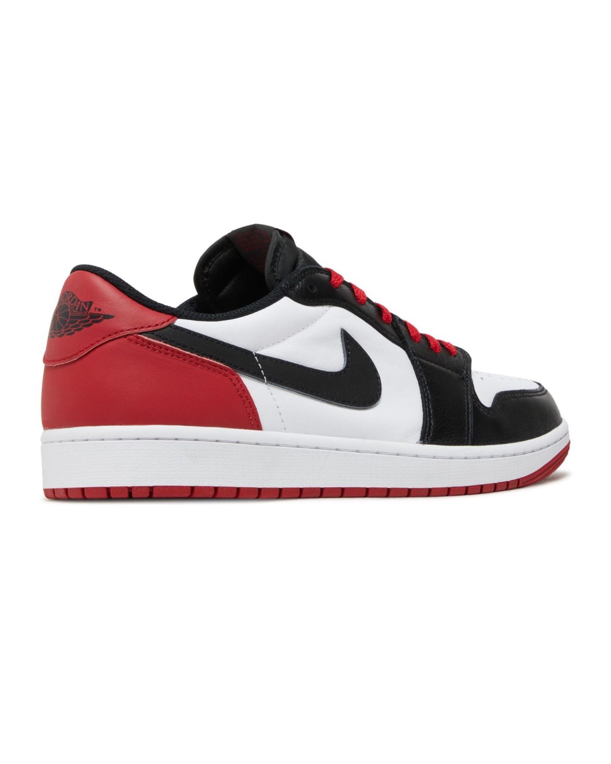 نایک ایرجردن 1 لو بلک تو / Air Jordan 1 Retro Low OG Black Toe