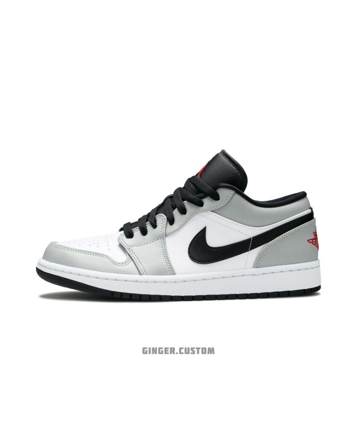 ایرجردن 1 لو لایت اسموک گری / Air Jordan 1 Low LIGHT SMOKE GREY