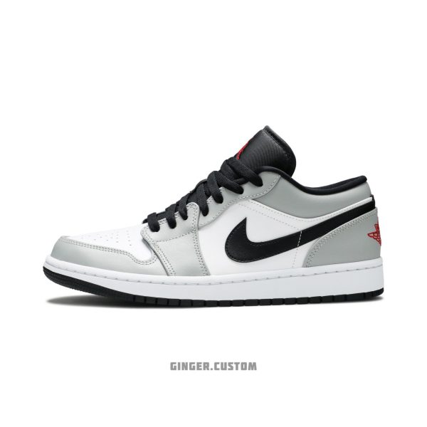 ایرجردن 1 لو لایت اسموک گری / Air Jordan 1 Low LIGHT SMOKE GREY