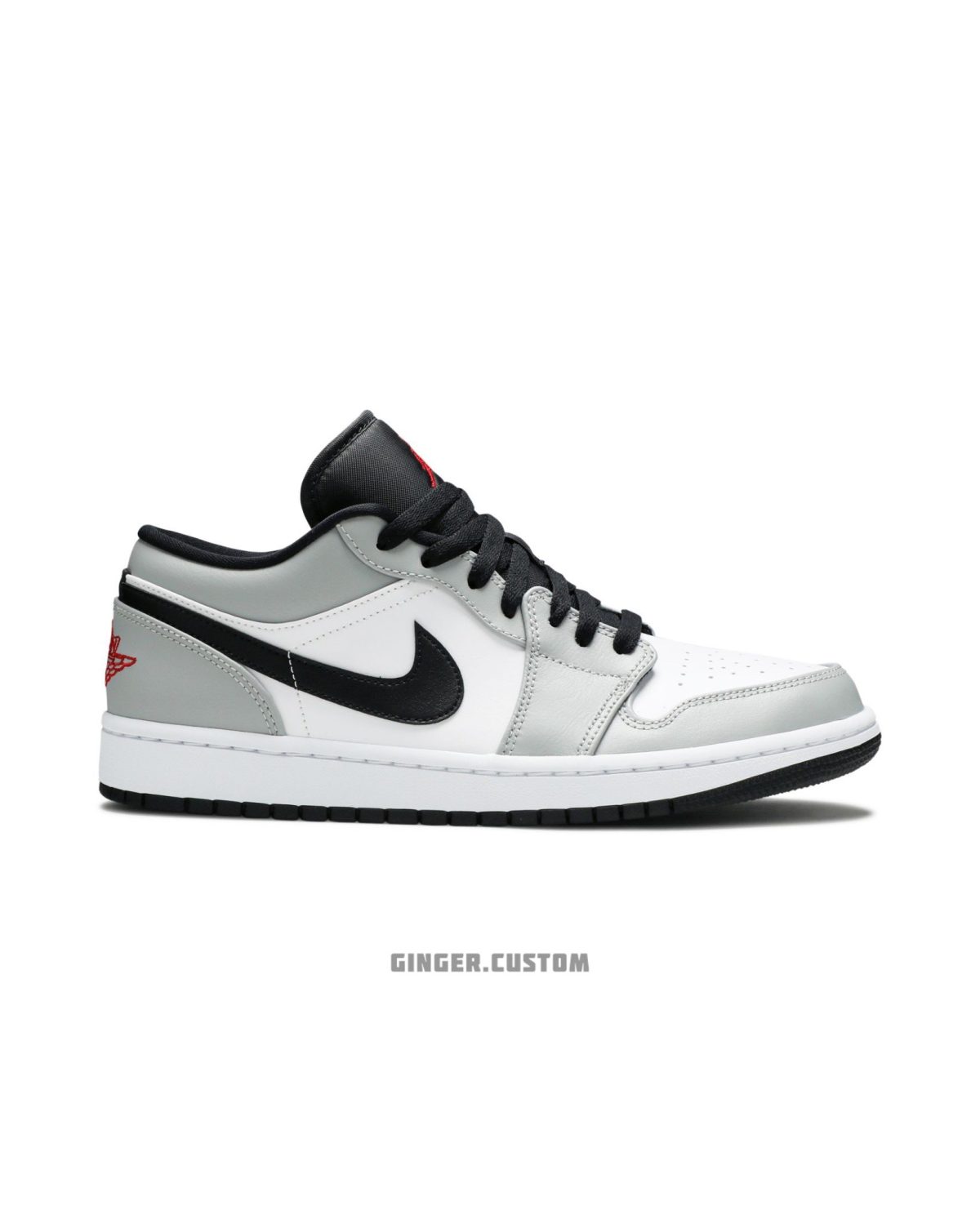 ایرجردن 1 لو لایت اسموک گری / Air Jordan 1 Low LIGHT SMOKE GREY