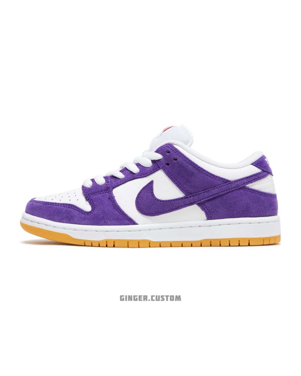 نایک اس بی دانک لو سفید بنفش / Nike SB Dunk Low PURPLE SUEDE