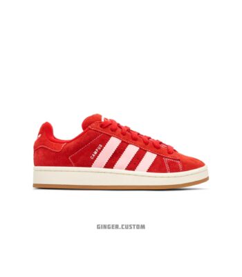 آدیداس کامپوس قرمز صورتی adidas Campus Better Scarlet Clear Pink