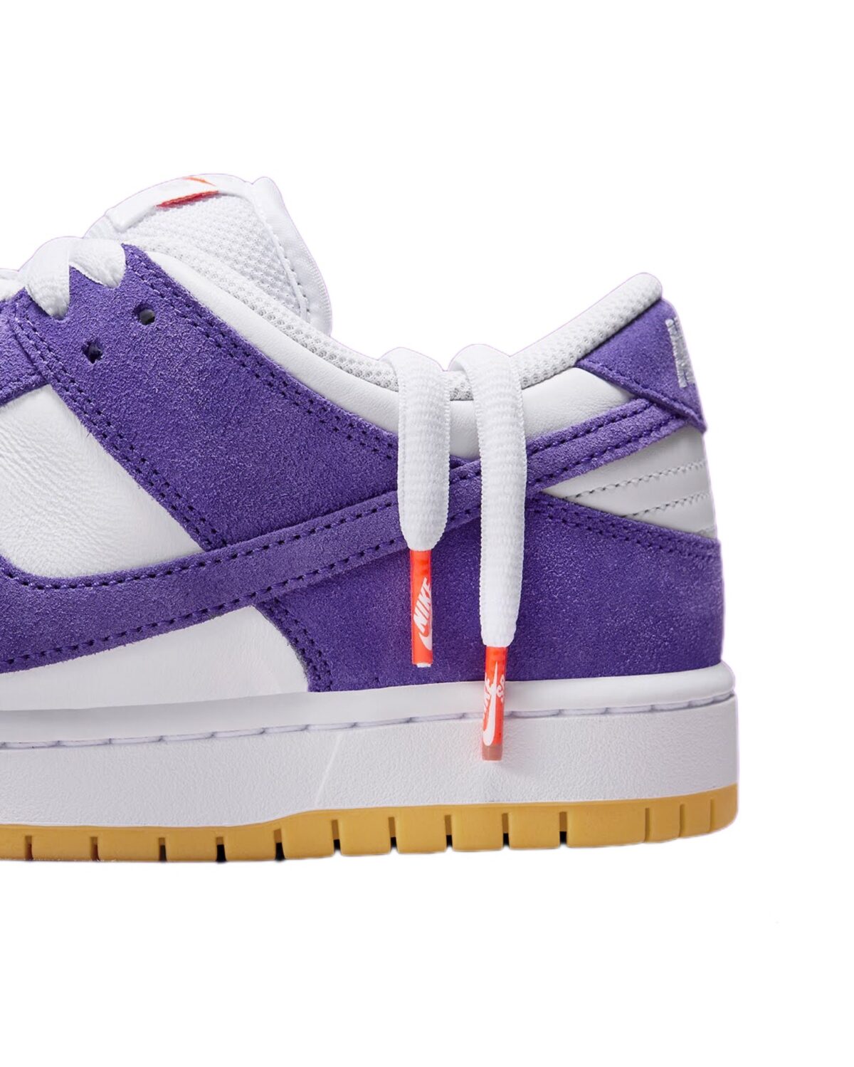 نایک اس بی دانک لو سفید بنفش / Nike SB Dunk Low PURPLE SUEDE