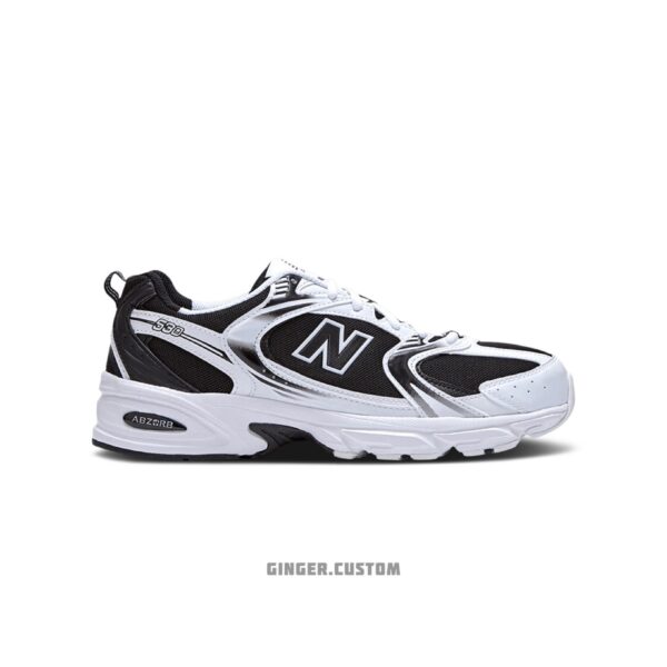 نیوبالانس 530 سفید مشکی New Balance 530 Retro Black White