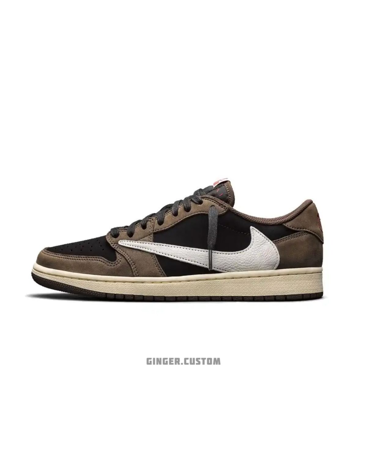 ایرجردن 1 لو تراویس اسکات موکا / Air Jordan 1 Retro Low Travis Scott Mocha