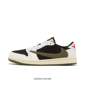 ایرجردن 1 لو تراویس اسکات اولیو / Air Jordan 1 Low Travis Scott OG Olive