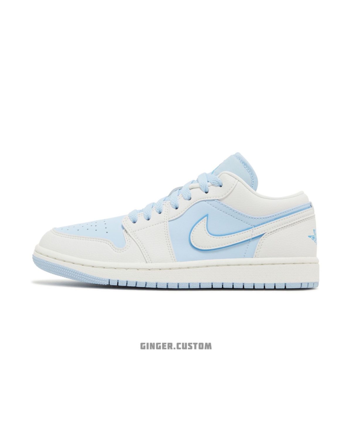 ایرجردن 1 لو ریورس آیس بلو / Air Jordan 1 Low Reverse Ice Blue