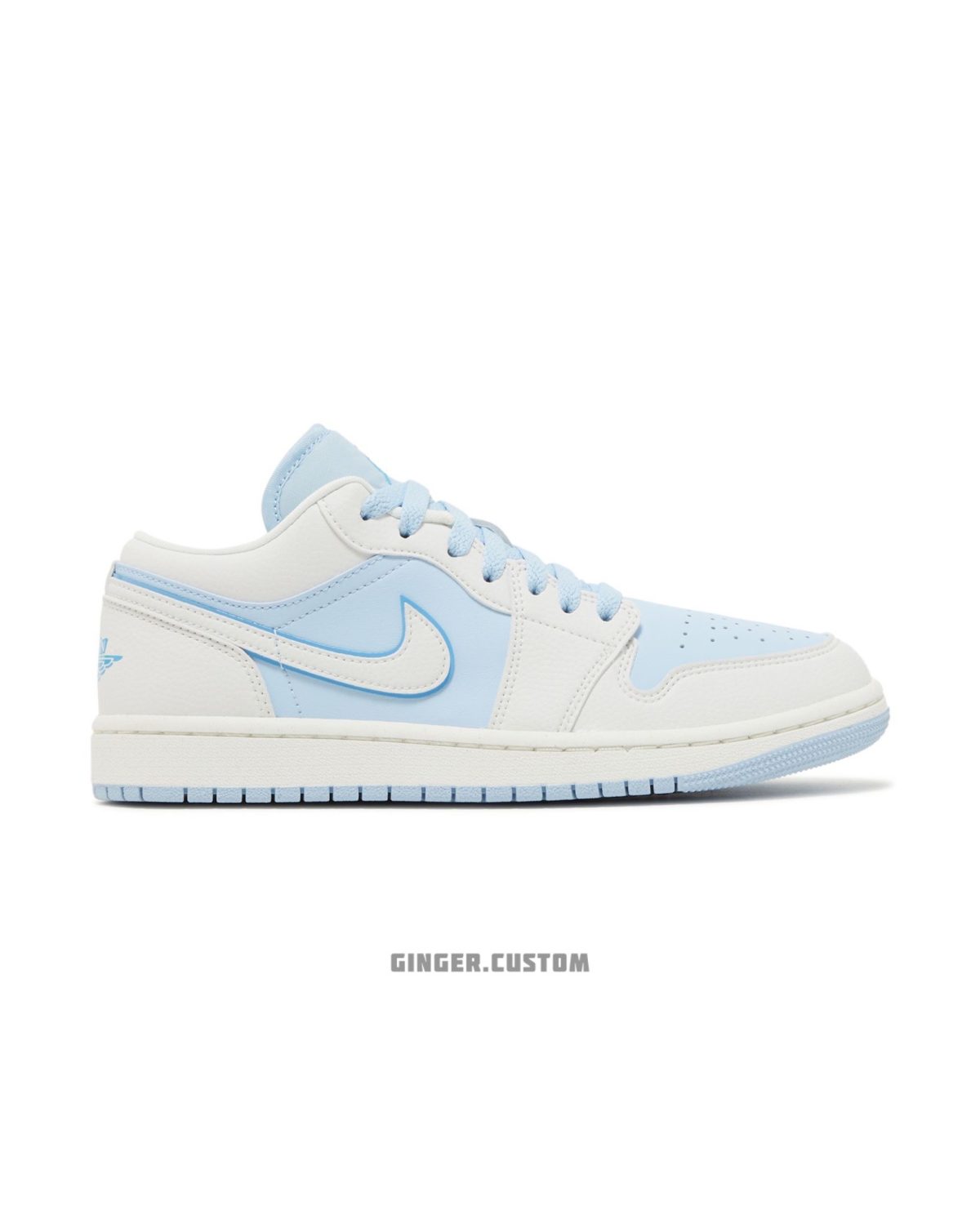 ایرجردن 1 ریورس آیس بلو / Air Jordan 1 Low Reverse Ice Blue