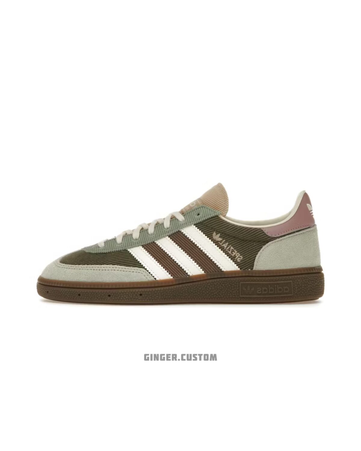 آدیداس اسپزیال هندبال سیلور گرین مجیک ماو / adidas Hanball Spezial Silver Green Magic Mauve