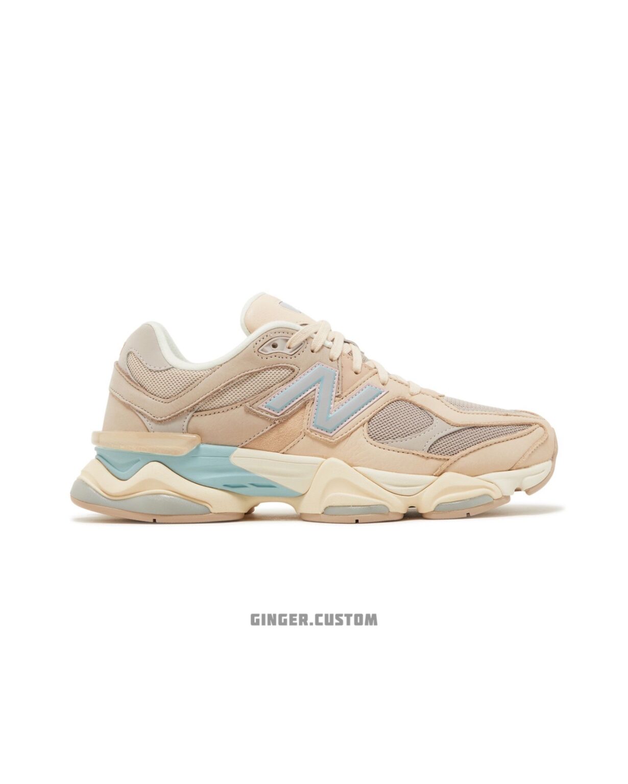 نیوبالانس 9060 کرم آبی New Balance 9060 IVORY