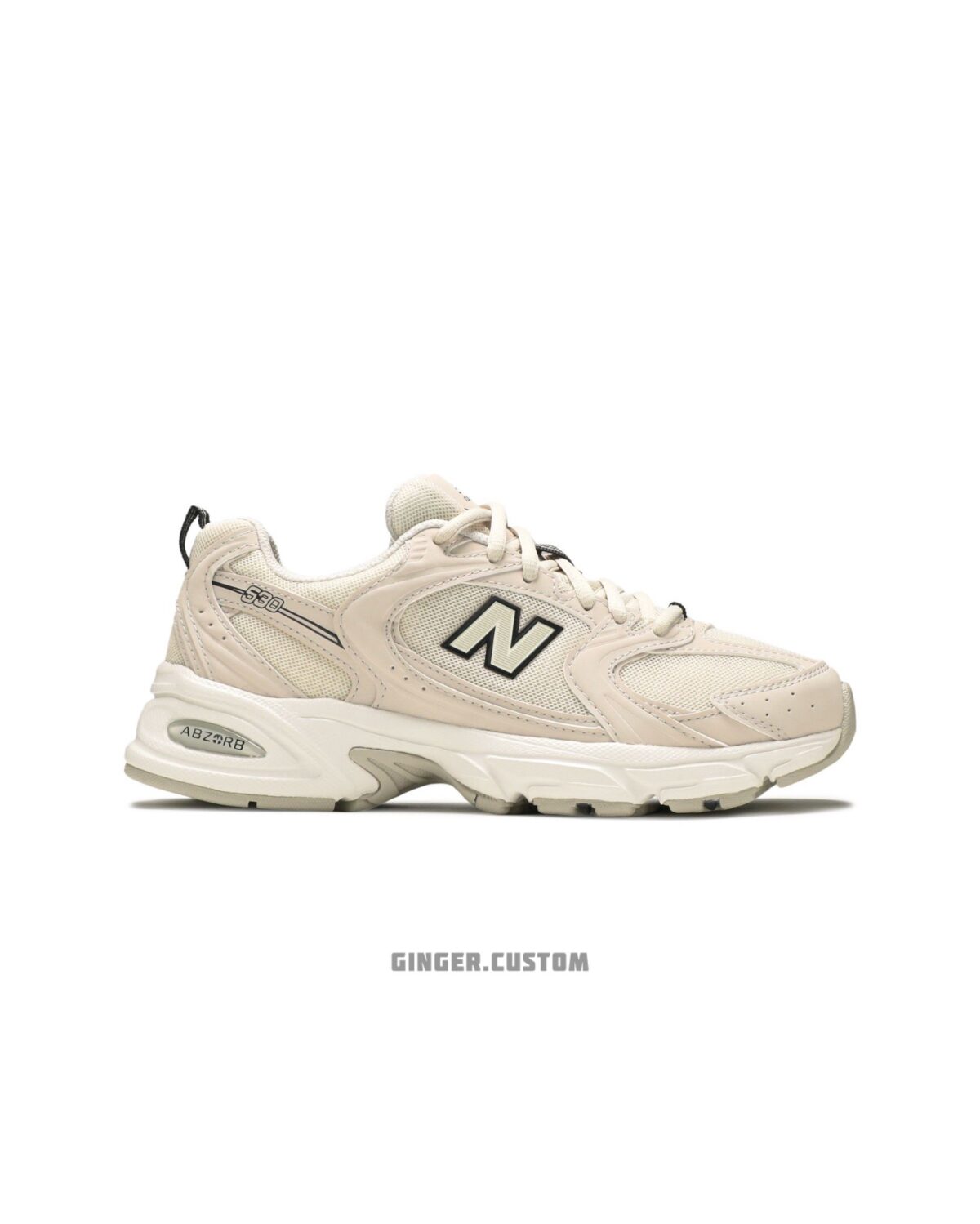 نیوبالانس 530 کرم New Balance MR530 Moonbeam Sea Salt